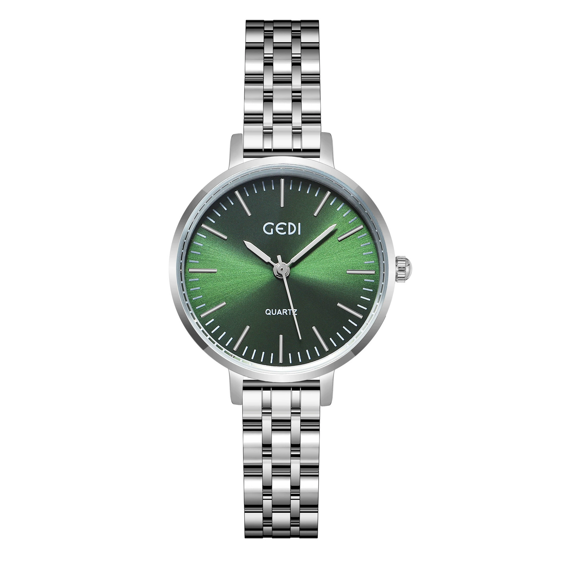 Кожух-ремень для часов Georgi? quartz watch strap stainless steel, simple and elegant design, light luxury style