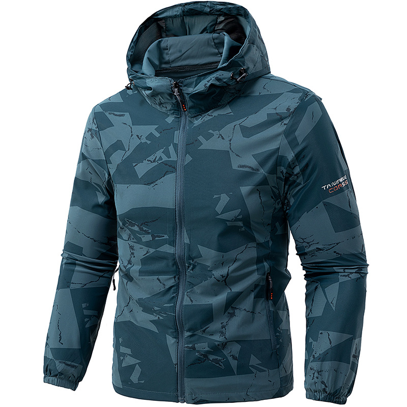 Camouflage sun protection clothing