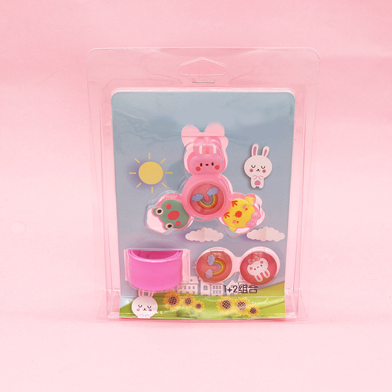 Pulsera de aceite esencial de planta coreana, pulsera de reloj, anillo de papa, giroscopio giratorio para niños, brazalete para niños