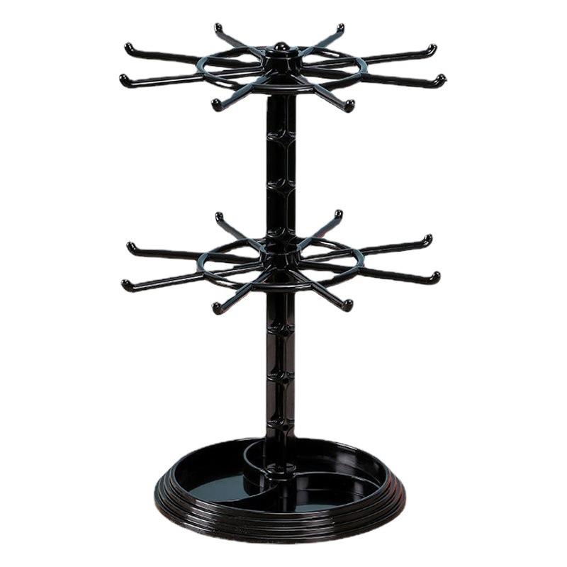 Key Chain Hanger Small Jewelry Small Pendant Display Rack Storage Rack Rotatable Rack Hair Ring Head Rope Desktop Finishing