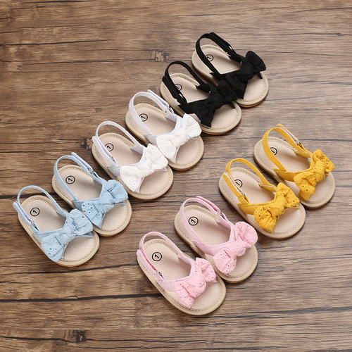 Summer cute and fresh baby sandals for 0-1 year old female baby 0-6-12 months toddler shoes