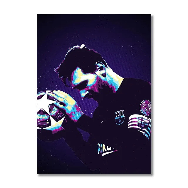 M solo pintura central, sin marco