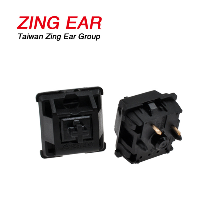 五千万次金触点机械黑轴开关 门禁控制系统GT02五脚黑轴按键开关