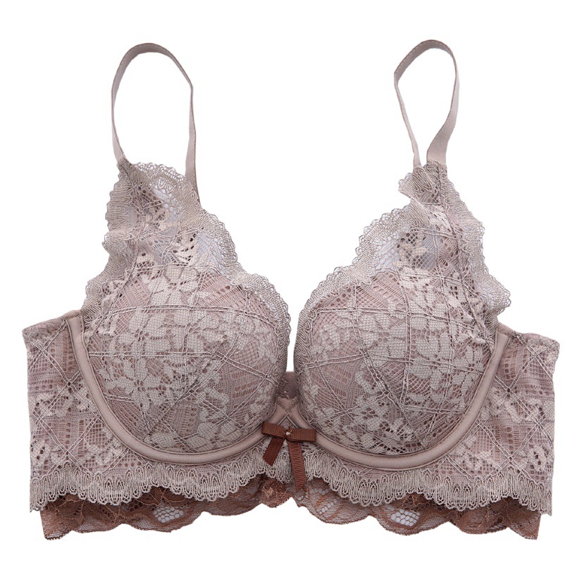 Ropa interior de niña pecho pequeño empuje hacia arriba ajuste anti-expansión externa soporte superior Delgado inferior grueso sujetador inalámbrico de encaje sujetador de soporte de pecho