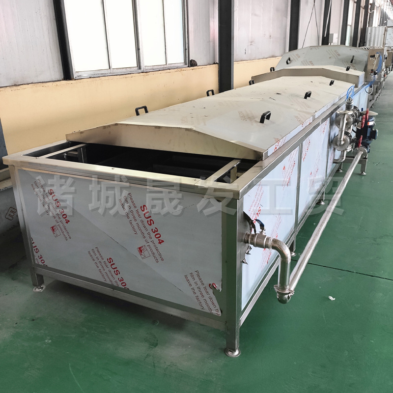 晟发销售网带巴氏杀菌线 山野菜巴氏杀菌机厂家 自动杀菌流水线