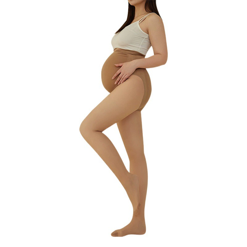 Двухслойные леггинсы для беременных на осень и зиму, на флисовой подкладке, утолщенные, не утягивающие, брюки для беременных, леггинсы для беременных.