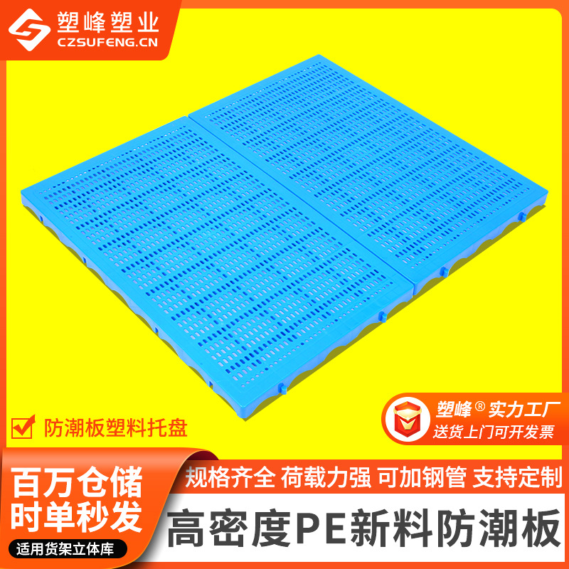 组合式塑料垫板防潮板网格地垫可拼接过道仓库小垫板冷库防滑垫板