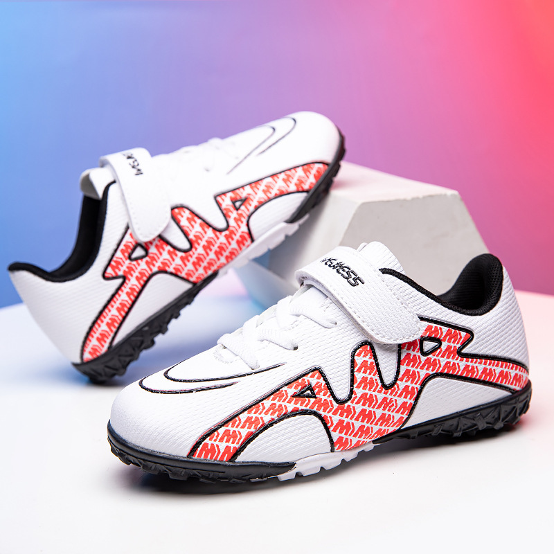 Calcio per bambini tf unghie rotte Velcro erba artificiale leggera allenamento competizione per uomini e donne_voghion.com