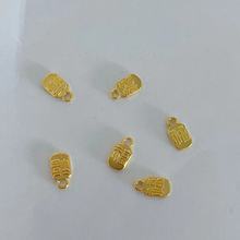 批发合金福字小吊牌 手工串珠diy饰品配件福牌坠子-P174