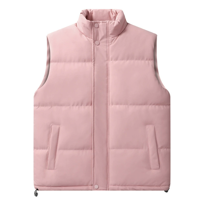 Осенний и зимний сплошной жилет мужской красивый тренд пара теплая жилета молодежная повседневная куртка без рукавов жилет