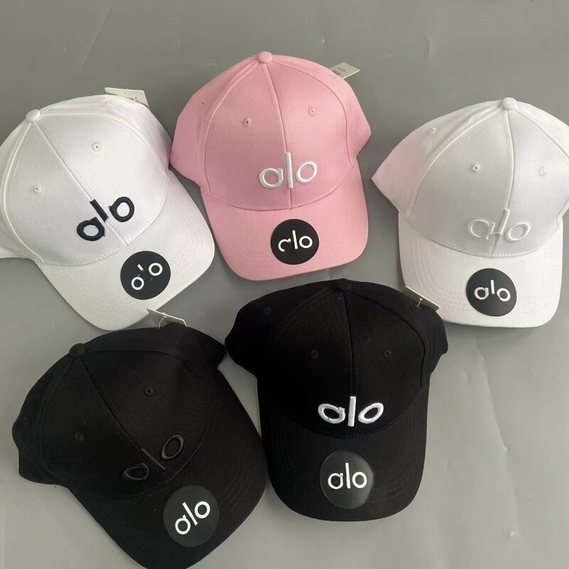 Olo European and American New Style Yoga Hats for Men and Women, Hard-Top Letter Embroidery Baseball Caps, Couple Style Sports Hats