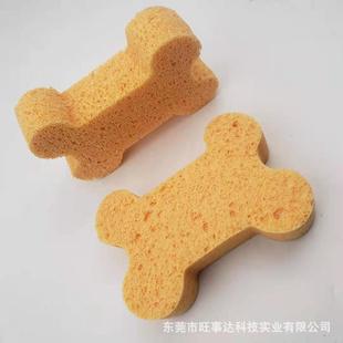 Dongguan direct sales wood pulp cotton face washing puff super soft sponge cleansing cleansing cotton baby special cleansing Cotton
