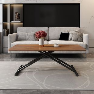 Multifunctional Table Dining Table for Home Small Apartment Small Removable Liftable Folding Table Coffee Table Dual-Purpose Storage