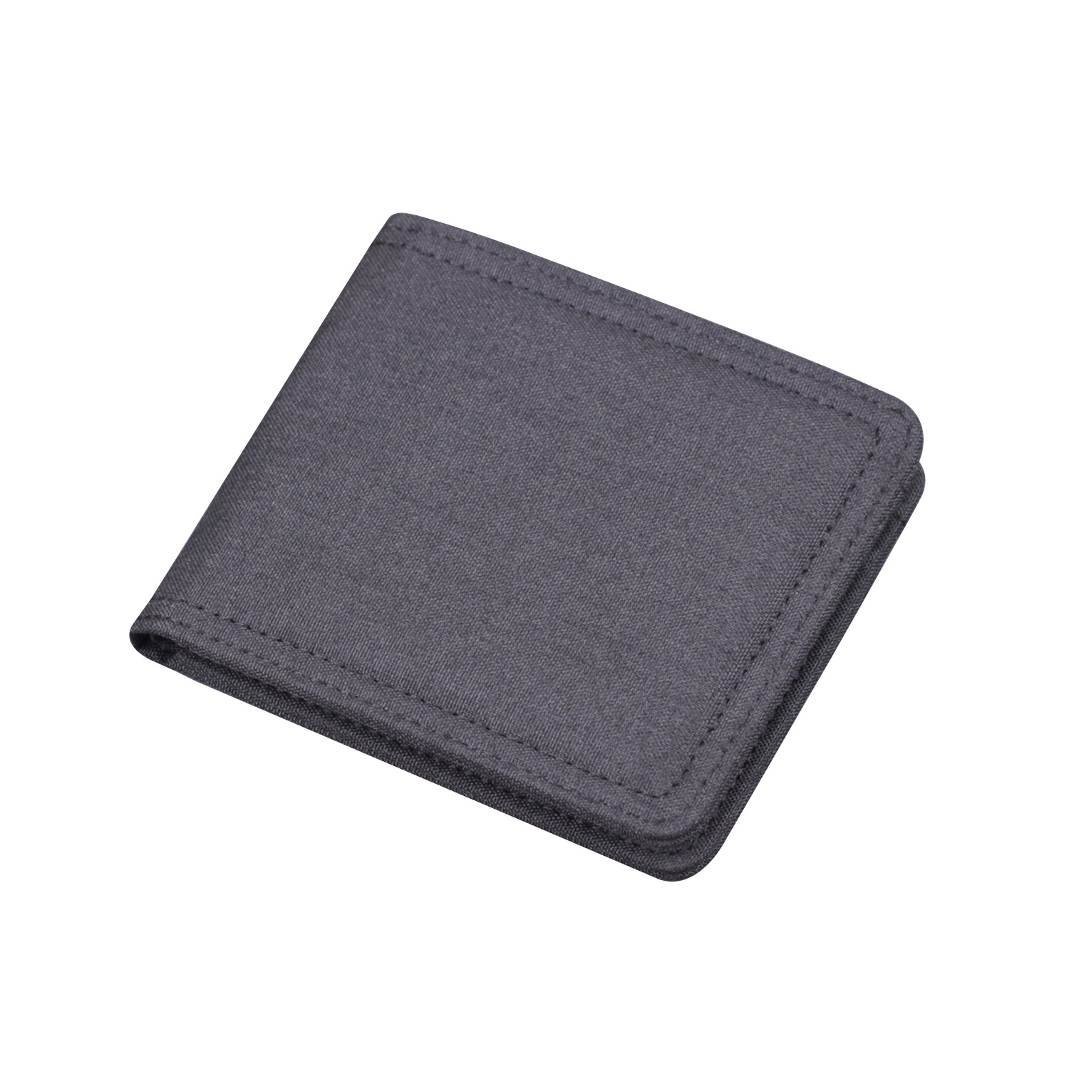 Canvas cartera corta para hombres con cremallera cartera de hombres cartera de tarjetas de hombres cartera de hombres en una cartera de hombre transfronteriza