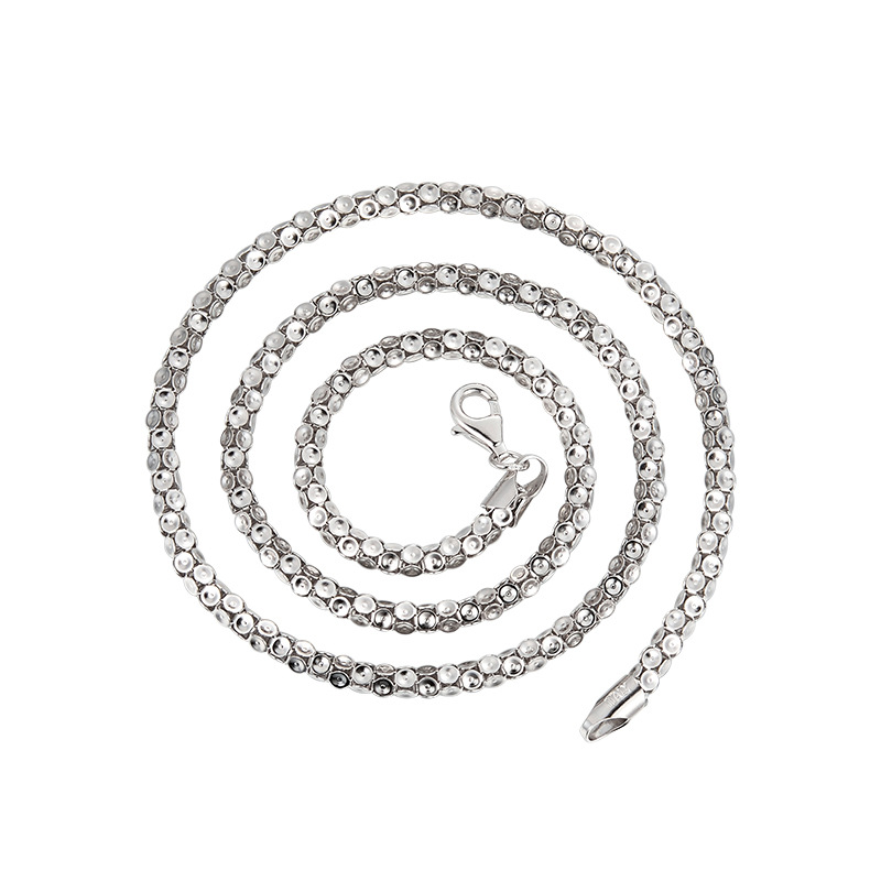 Collar de plata esterlina 925 para hombres 4MM cadena de linterna personalidad dominante versátil de verano moda masculina accesorios de hip hop cadena