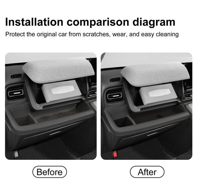 Suitable for 24 Honda Freed Central Control Instrument Panel Water Cup Cover Storage Box Anti-Slip Mat Car Special Product Modification