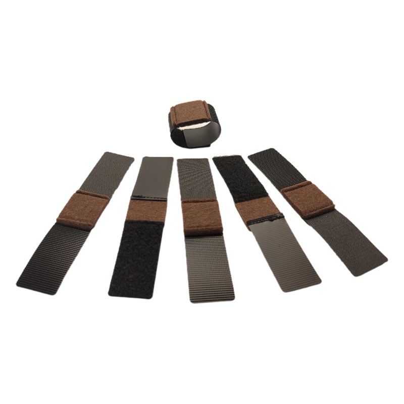 Felt Velcro Silla fija almohadilla del pie arco en forma de mesa y silla de pierna cubierta protectora silla mudo almohadilla del pie resistente al desgaste Velcro