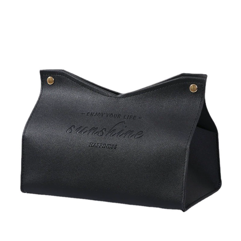 Автомобильная кожаная коробка для салфеток ins Главная спальня гостиная креативный мешок Рабочий стол для хранения салфеток