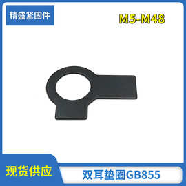 厂家批发GB855双耳垫圈止动垫片碳钢不锈钢防滑密封耐磨耐压