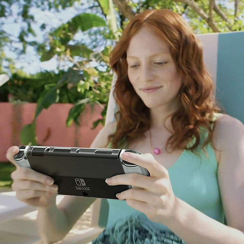 Paquete de almacenamiento de generación switch2 Nintendo switch oled cristal PC host shell duro mango OLED shell protector