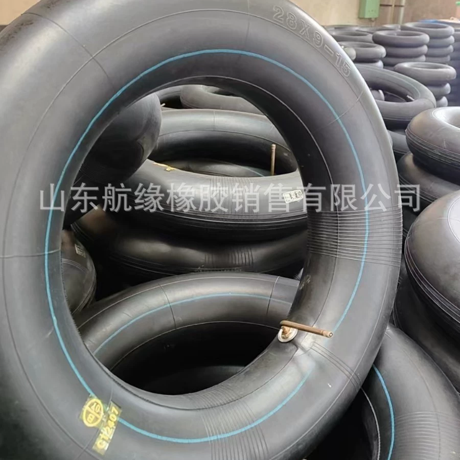 6,50-10 Внутренняя трубка для вилочного погрузчика, утолщенная внутренняя трубка из натурального бутила высокого натяжения 28*9-15 700-16 23,5-25