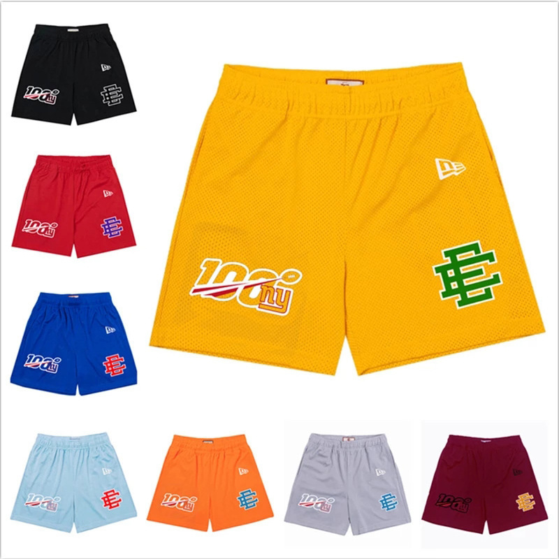 EE shorts 100 New York casual shorts men's summer sports 4-quarter mesh shorts factory delivery wholesale
