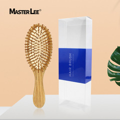 楠竹氣墊梳氣囊梳按摩梳子順發美發防靜電頭皮保健梳木梳廠家批發