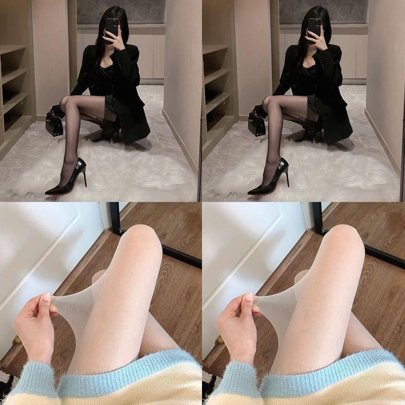手撕袜薄款一次性黑丝美腿袜火辣破洞易撕jk连裤袜女显腿长Sy|undefined