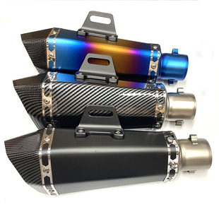 Motorcycle sports car is suitable for Kawasaki ZX6R10RZ900Z800 Yamaha R3R25R6 modified Scorpio exhaust pipe