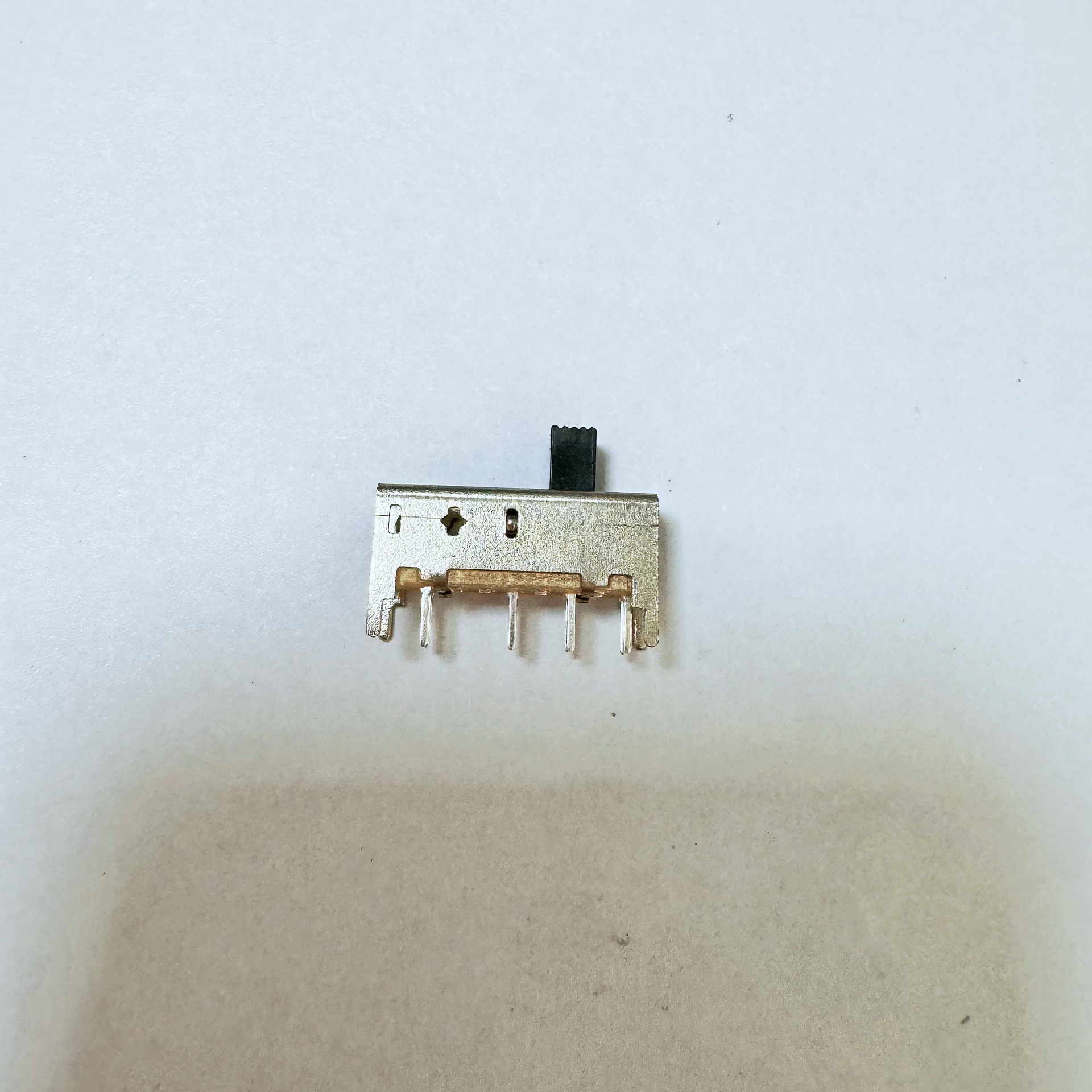 SS23H37双排三档灯饰开关2P3T8脚立式直插拨动开关  双极三位滑动