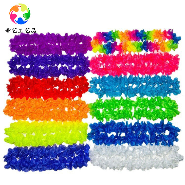 Ceremonia de entrega de premios para llevar el cuello 30 pares de diámetro 9cm de longitud 108cm170 tela poliéster corolla de flores