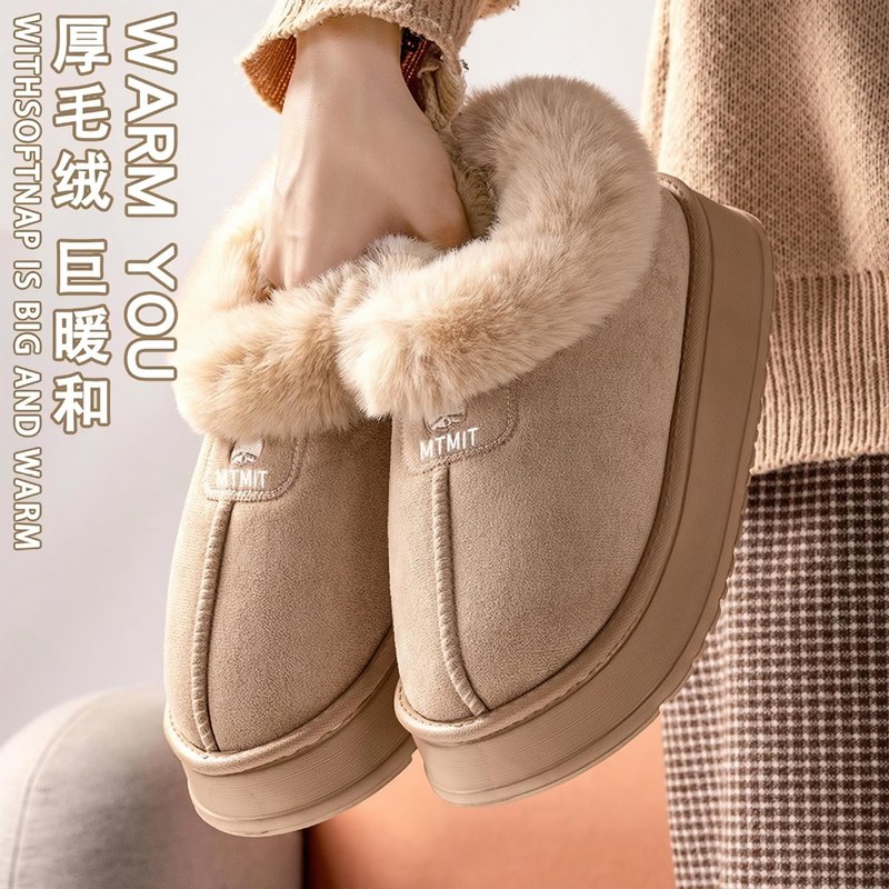 跨境棉鞋女大码女靴防寒保暖中老年棉靴高帮女鞋加绒加厚雪地靴|undefined