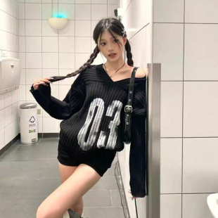 �d��q��ʽ�͹����ú�ɫ¶��V�Ië��Ů�ﶬ����㼑��Lᘿ�
