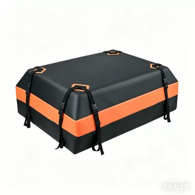 Cross-Border Popular Car Roof Bag Pvc500D Car Roof Luggage Bag Rainproof and Sunproof Car Luggage Storage Bag (Roof box) - 1208643-orange