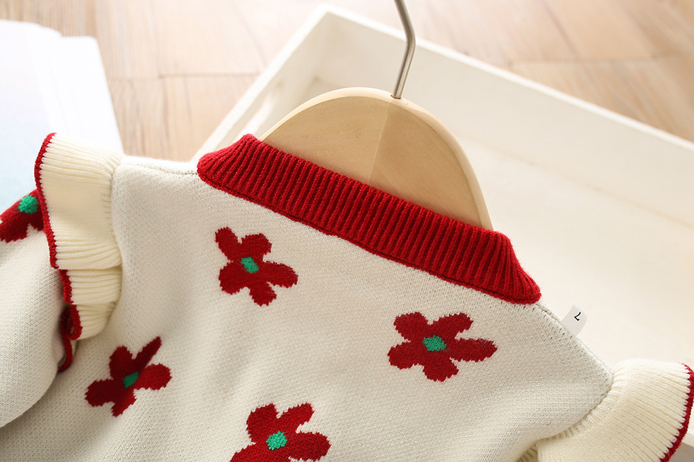 Mädchen Pullover Und Plissee Prinzessinnenkleid Zweiteiler Set_voghion.com