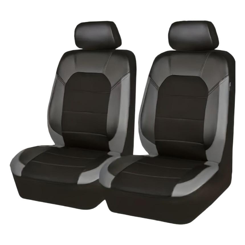 Transfronteriza cubierta de asiento de coche universal PU Yanxiu coche Cuatro Estaciones cubierta de asiento universal de comercio exterior TEMU Amazon Venta caliente image 1