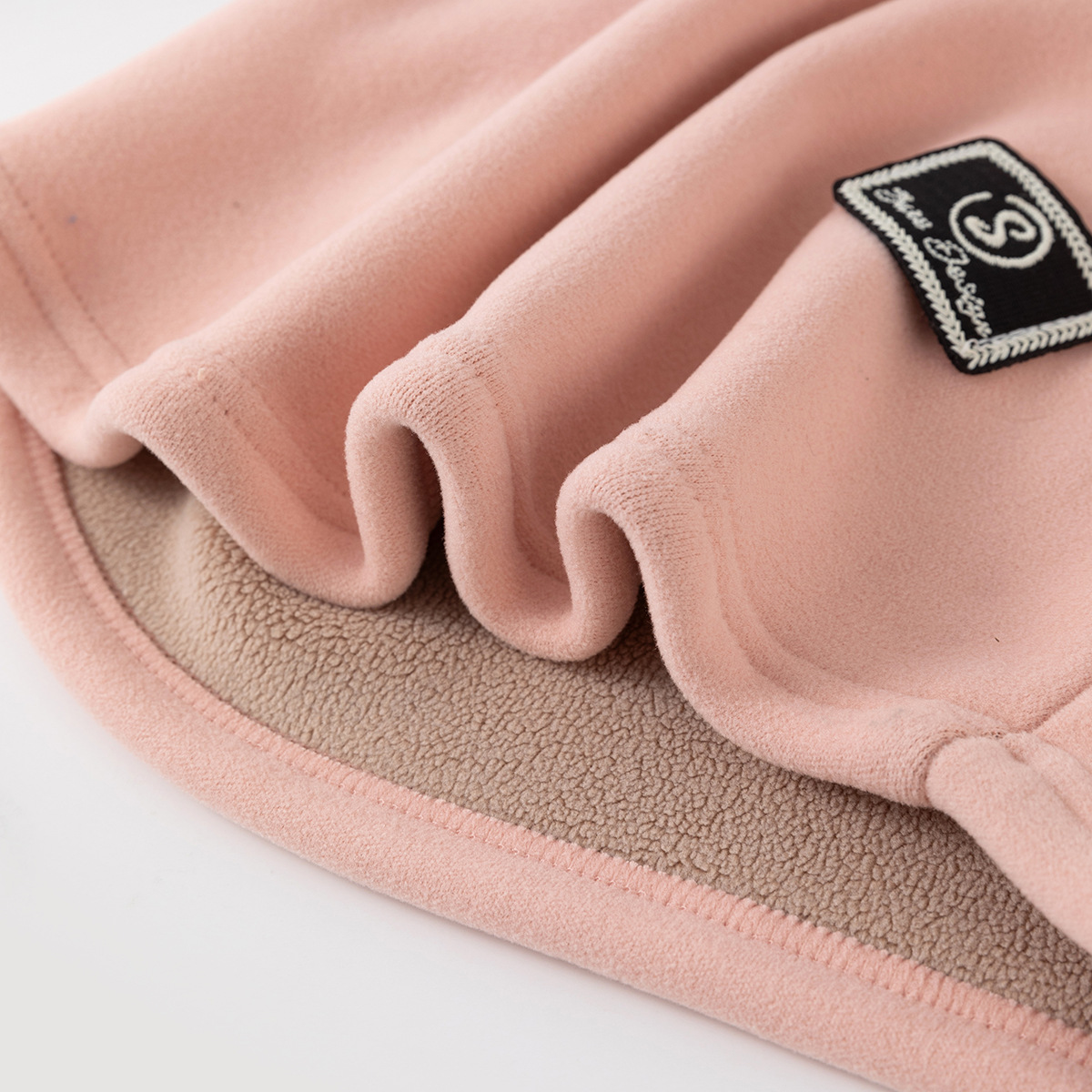 Vinterridmask australiensisk sammet varm ansiktsmask hatt grab sammet hushålls vindtät kall utomhus ridning hörselskydd_voghion.com