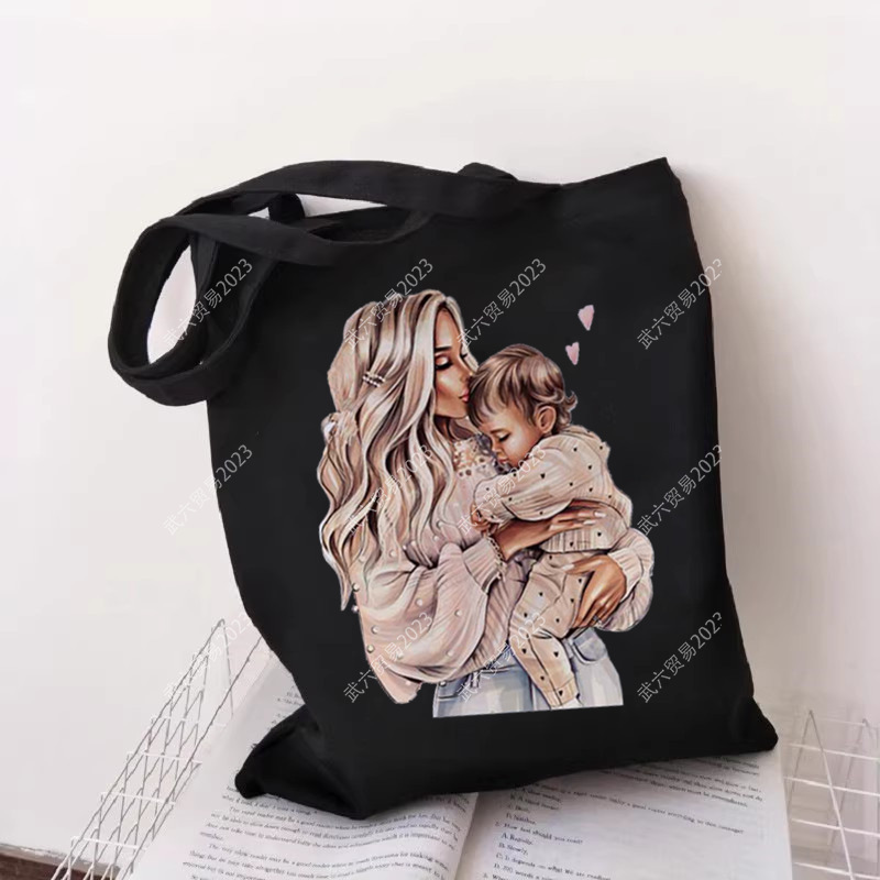 Cross -border fashion Super Mama T Shirt Printed Maternal Parent…