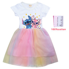 星際寶貝 史迪奇 兒童裝衣服跨境一件代發9104