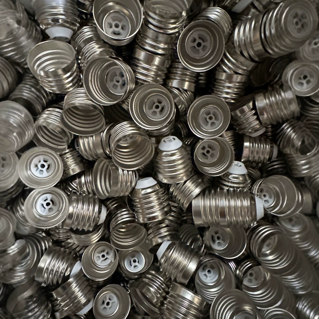 E27B22E14 Железный никель без сварки головка светодиодная энергосберегающие лампы накаливания винт байонет лампа фитинги фитинги