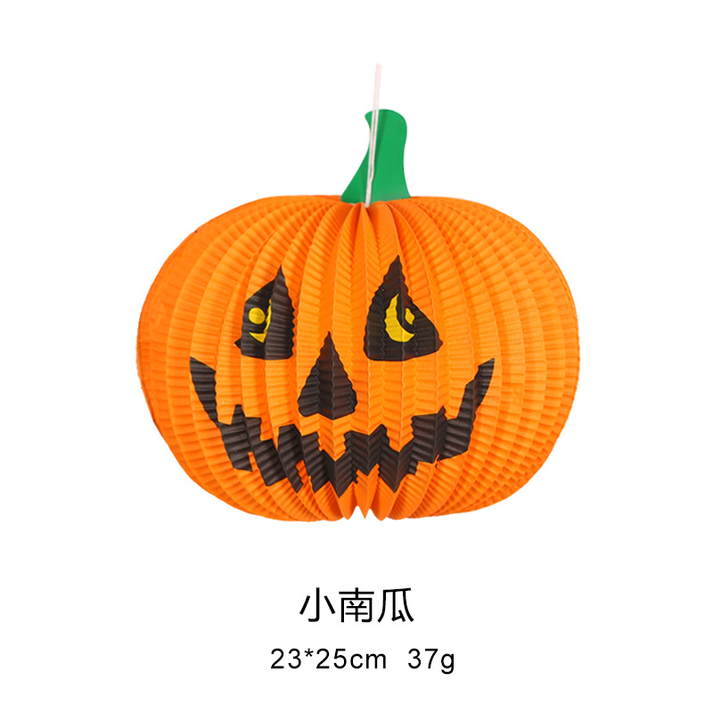 Amazon venta caliente araña fantasma murciélago papel colgante colgante jardín de infantes barra tela Halloween decoración al por mayor