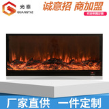 Заводская прямая симуляция Огненная пожарная печь встроенная декоративная европейская и американская электрическая каминная выставка гостиная гостиная