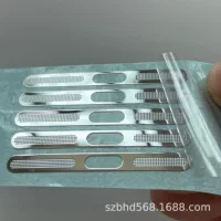 Сетка для прослушивания мобильного телефона никелевая сетка громкоговоритель металлическая нержавеющая сталь пылезащитная сетка яркая серебряная сетка металлический патч никель
