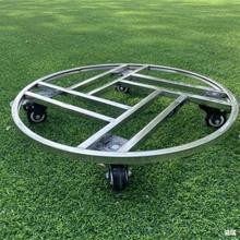 底盘底座滚动不锈钢鱼缸架移动托架承重承重洗衣机花盆万向轮托架