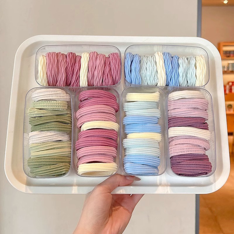 Alta elasticidad y durabilidad, banda de goma, cuerda para el cabello, lazo para el cabello para mujer, tocado, 2025, nueva cuerda para la cabeza de cola de caballo de alto valor