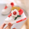 Children's shoes, girl princess, little white shoes spring and autumn, wild baby, 1-3, soft bottom sneakers shoe leather