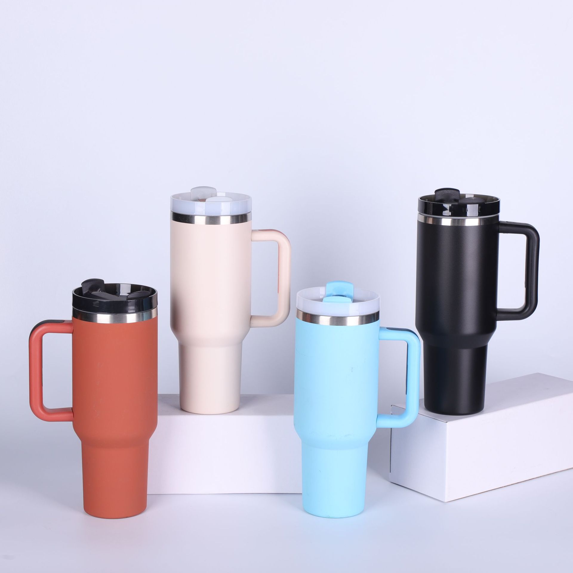 Transfronterizo Amazon eBay estilo caliente Stanley mismo estilo stanley2da generación 400Z taza de aislamiento de coche de acero inoxidable