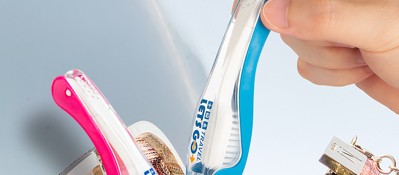 折叠牙刷便携 便携式 小巧 旅行牙刷 折叠牙刷软毛 途客牙刷