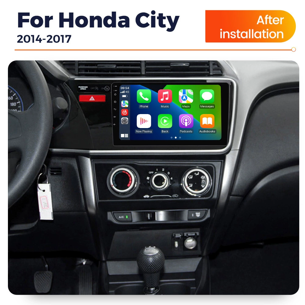 Подходит для Honda CITY 15-21 Android крупноэкранная центральная мультимедийная навигационная панель 8+256ГБ