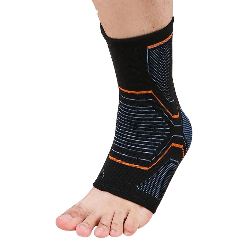 Tobillera Tejida de Compresión de Nailon para Baloncesto, Fitness y Deportes de Pelota